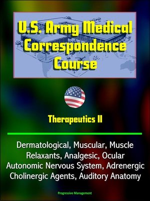 cover image of U.S. Army Medical Correspondence Course